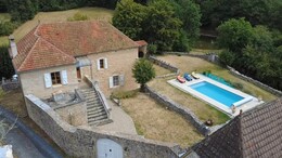 superbe maison restaurée avec piscine